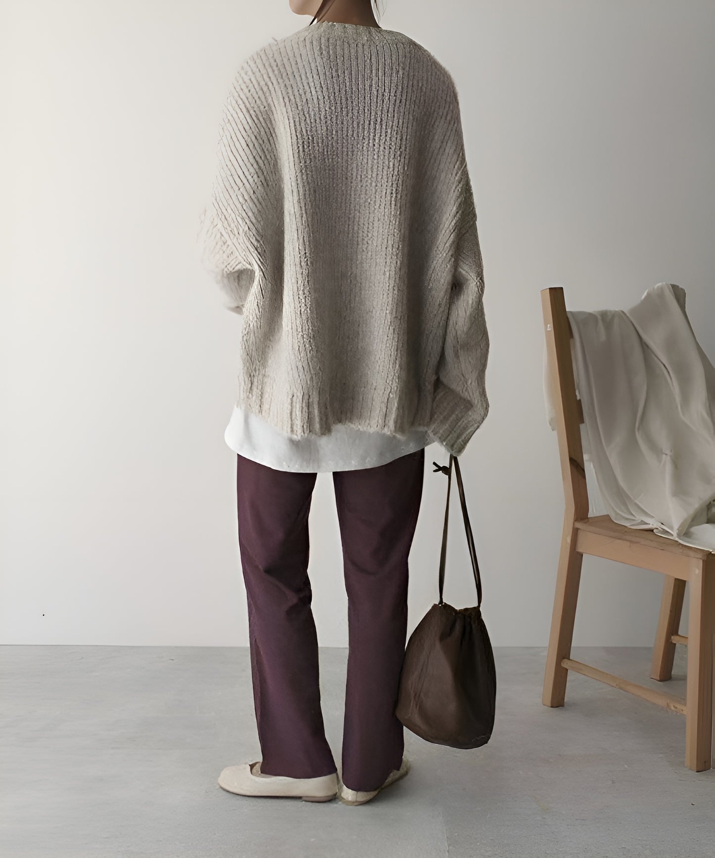 Elunzo™ |Oversized kosestrikkegenser