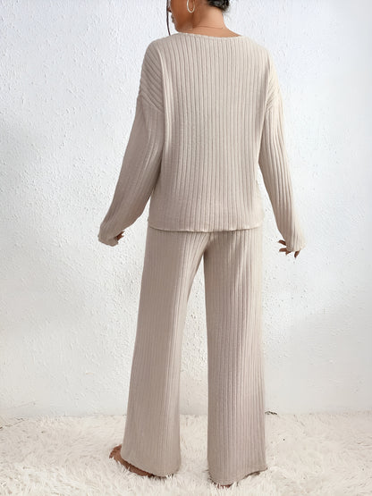 Elunzo™ | Elegant todelt ribbesett