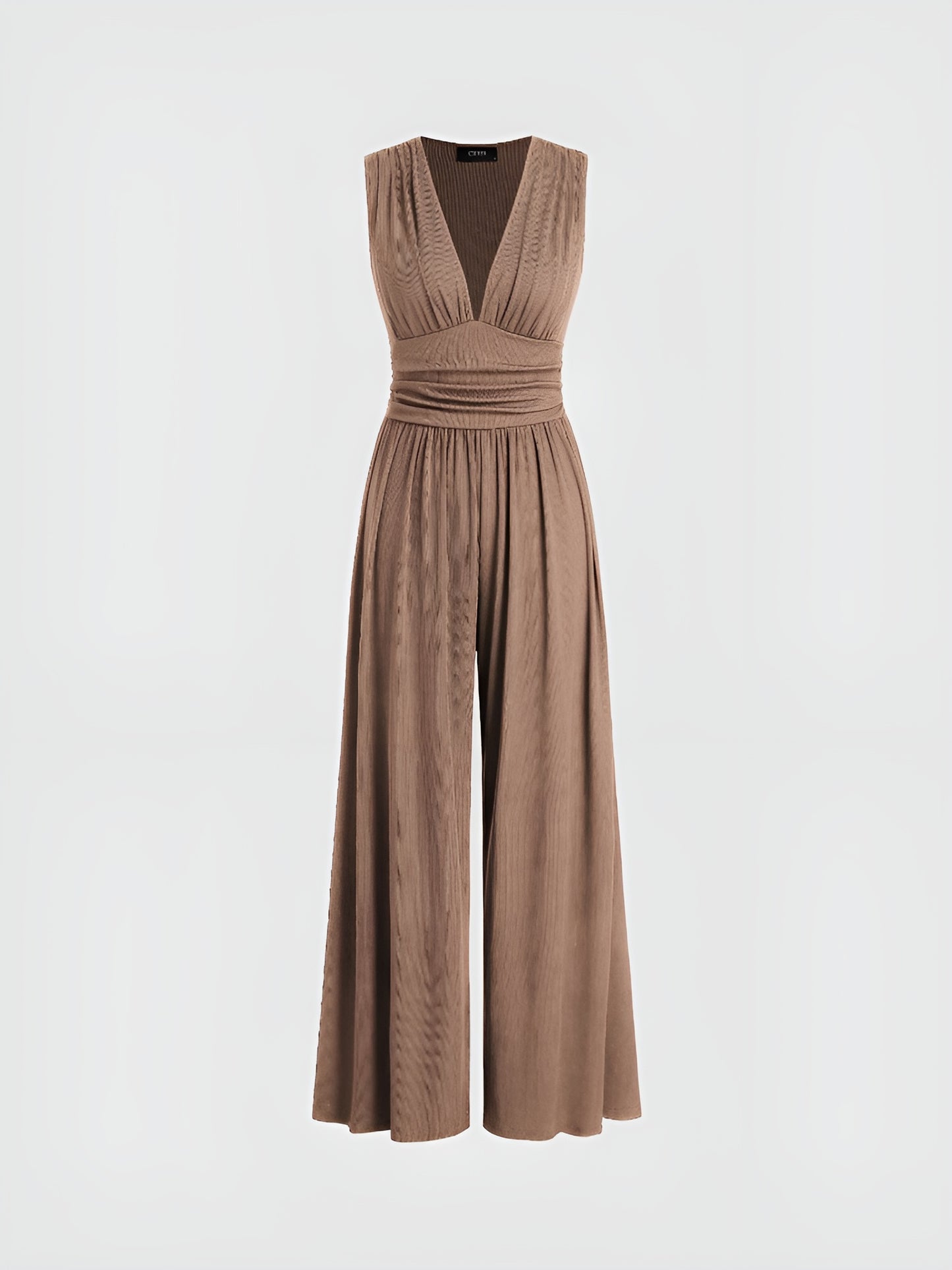 Elunzo™ - Elegant ermeløs jumpsuit