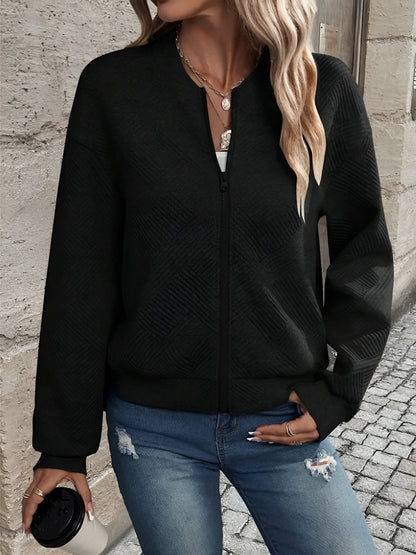 Elunzo™ | Langermet strikket cardigan