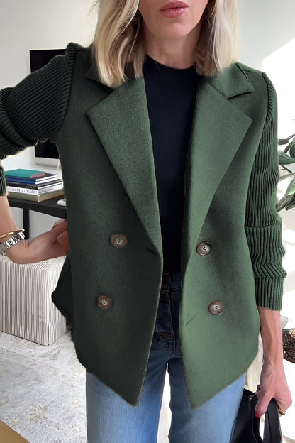 Elunzo™ | Ermeløs strikkeblazer