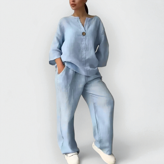 Elunzo™ | Margherita – Elegant todelt linsesett med tidløs komfort
