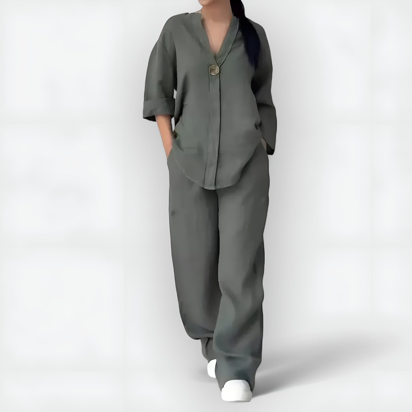 Elunzo™ | Margherita – Elegant todelt linsesett med tidløs komfort